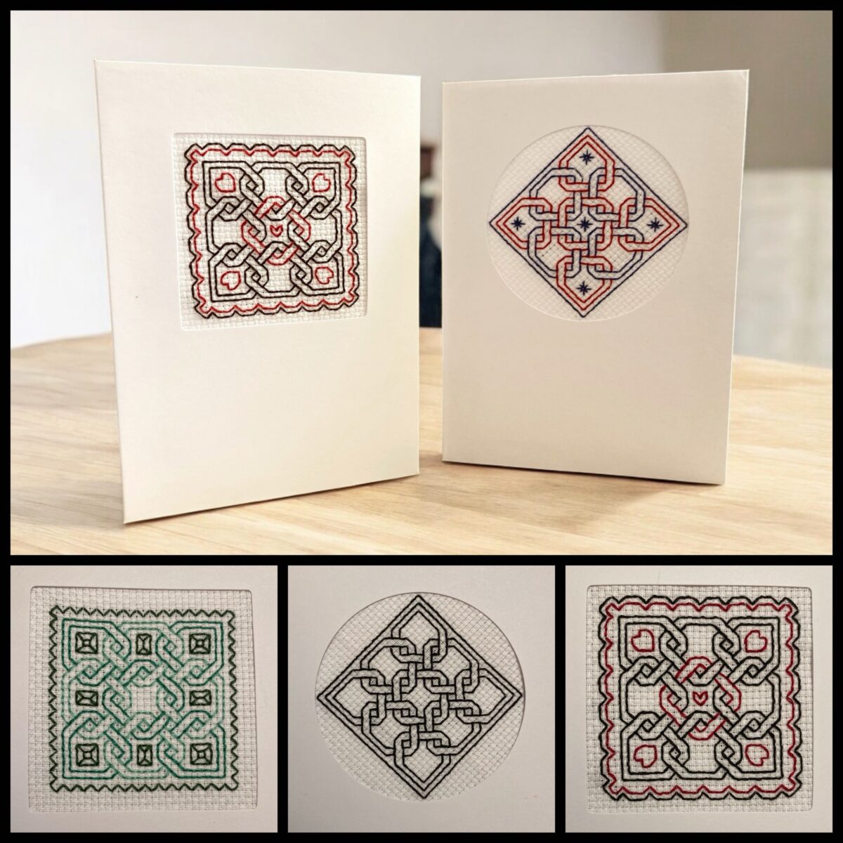 Embroidered Cards